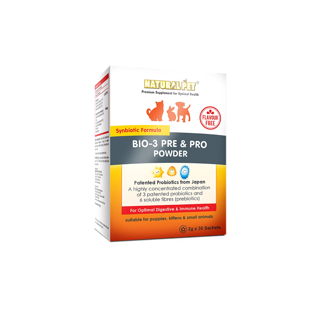 Natural Pet Bio-3 Pre & Pro Powder