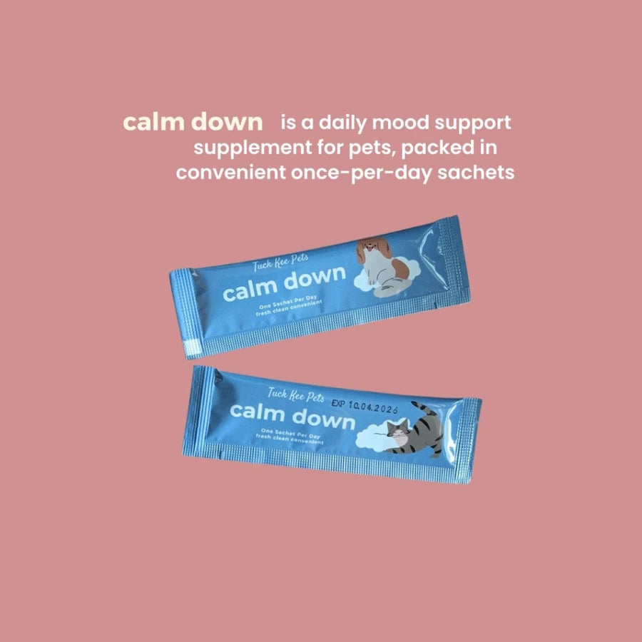 Tuck Kee Pets Calm Down Supplement