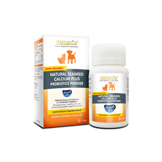 Natural Pet Natural Seaweed Calcium Plus Probiotics Powder