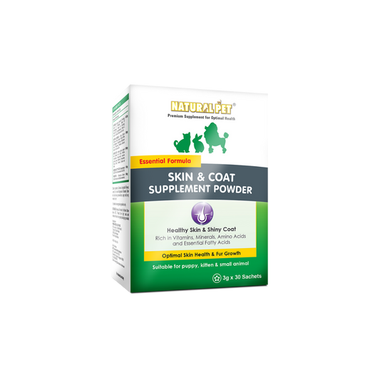 Natural Pet Skin & Coat Supplement Powder