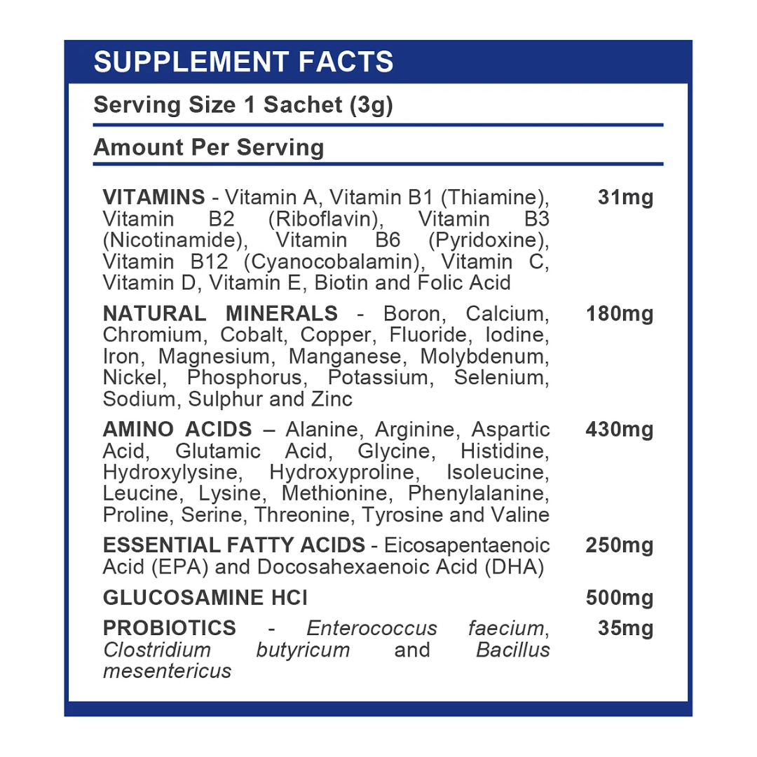 Natural Pet Super Multi with Glucosamine Powder