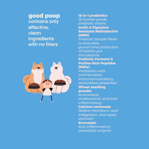 Tuck Kee Pets Good Poop Synbiotics