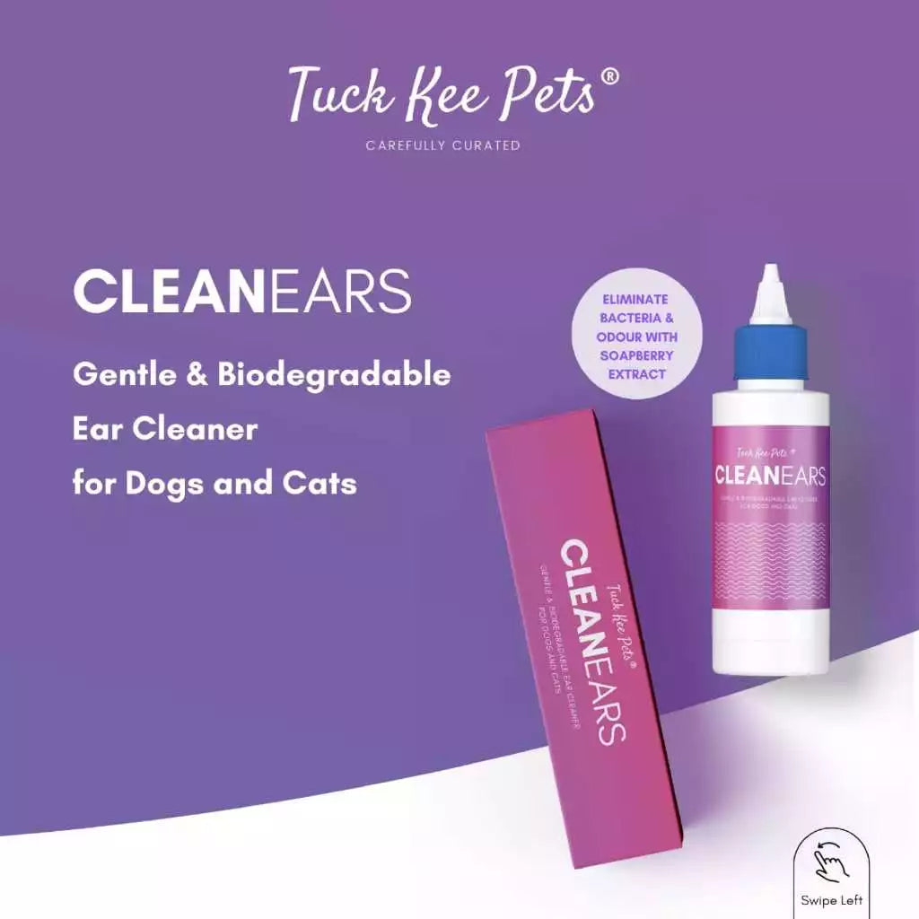 Tuck Kee Pets CLEANEARS Ear Cleaner