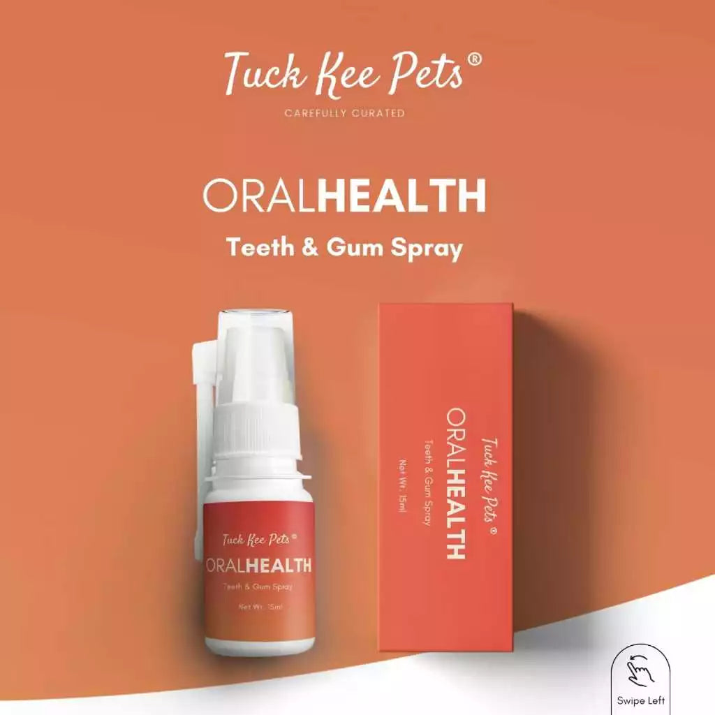 Tuck Kee Pets ORALHEALTH Teeth & Gum Spray