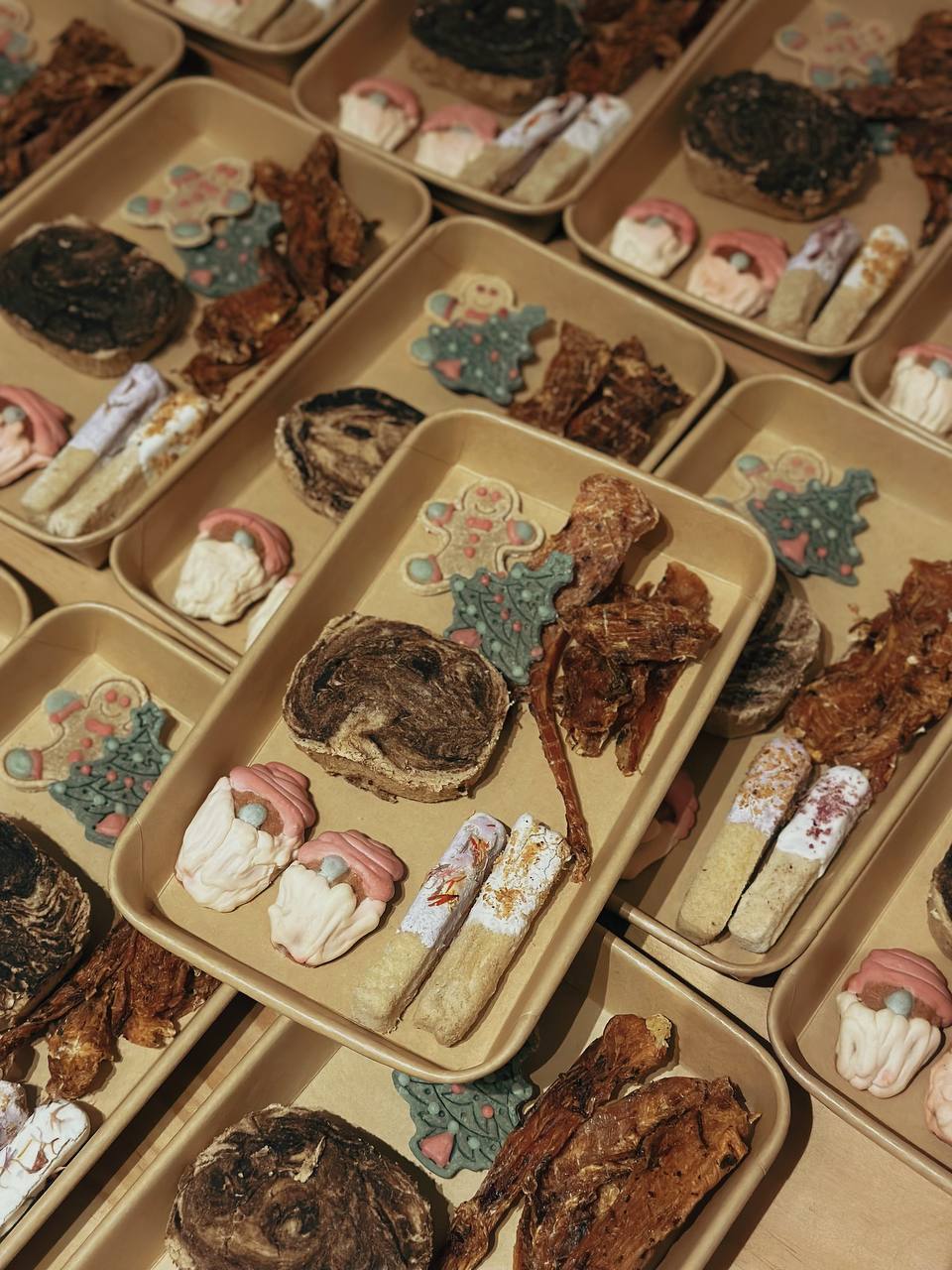 Christmas barkuterie board