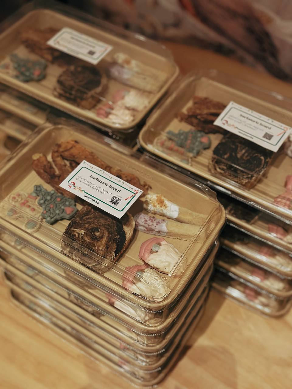 Christmas barkuterie board